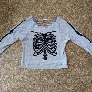 Women's skeleton sweatshirt